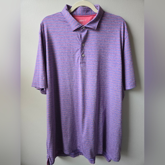johnnie-O Other - johnnie-O Lavender and Blue Polo Shirt